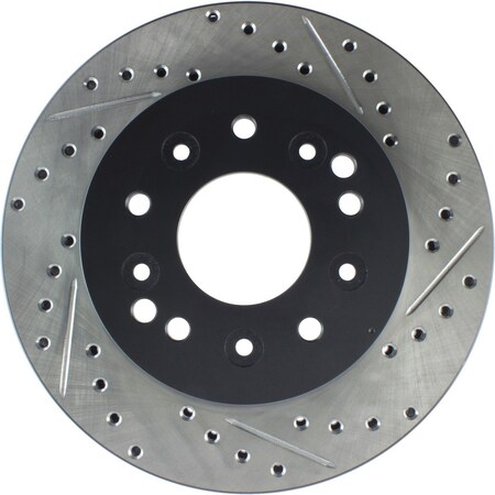 Centric Parts SPORT DRILLED/SLOTTED BRAKE ROTOR 127.62007L